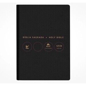 NEW Biblia Bilingue Portugues Ingles - NVI - Holy Bible English / Portuguese NIV